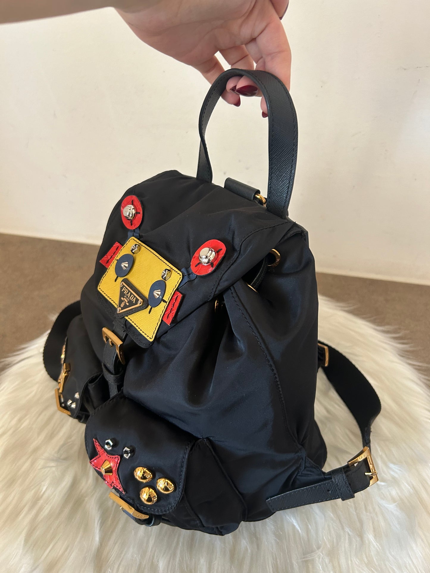 Zaino Prada in nylon “Robot”