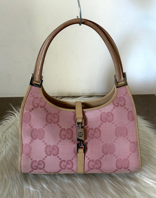 Gucci Jackie rosa monogram