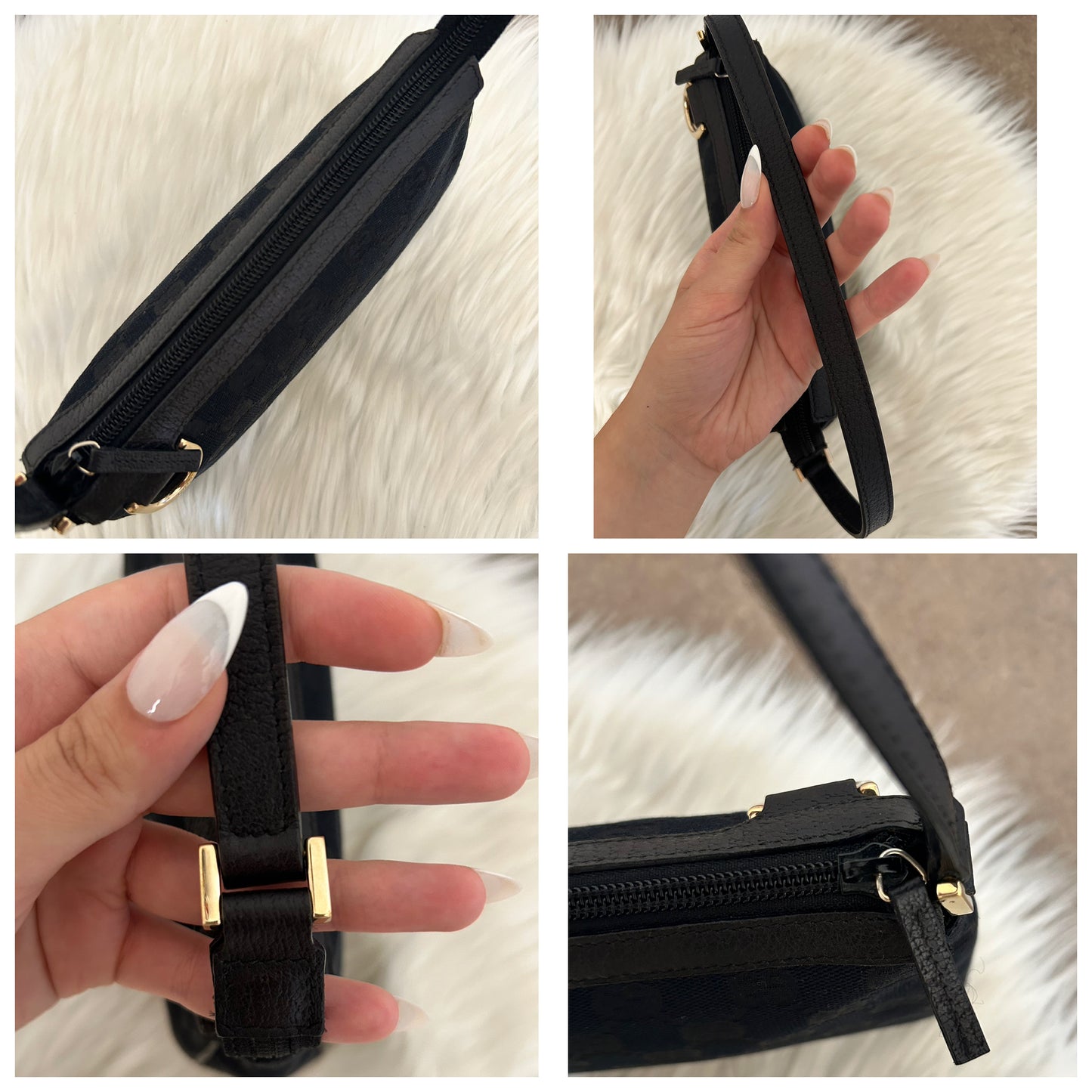 Gucci Abbey pochette in monogram