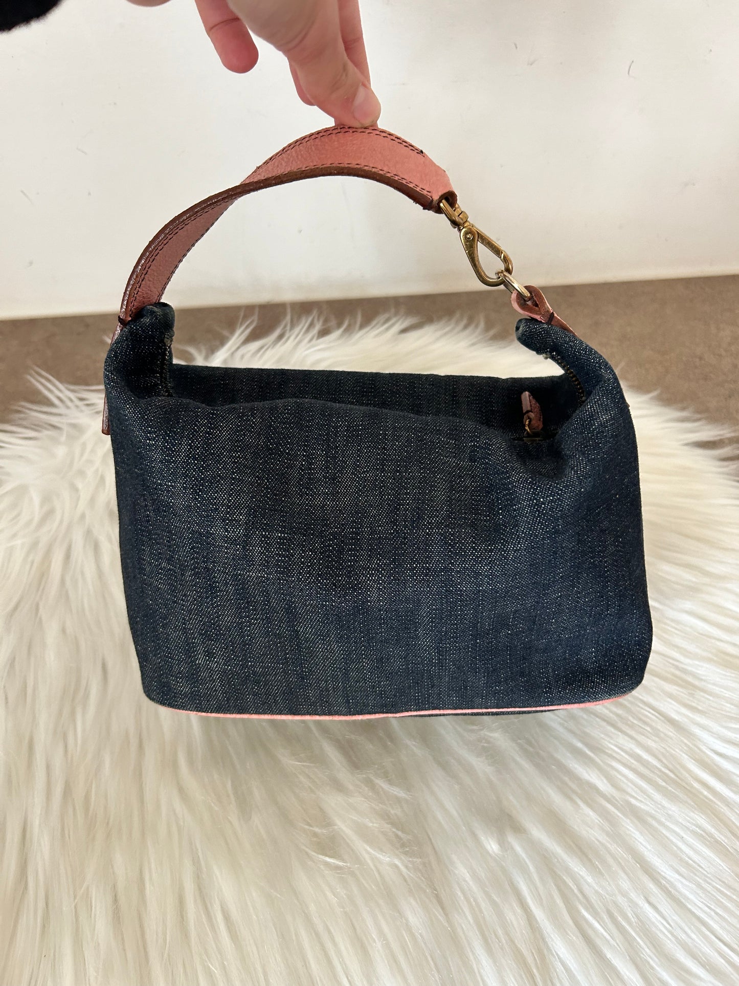Miu Miu pochette in denim